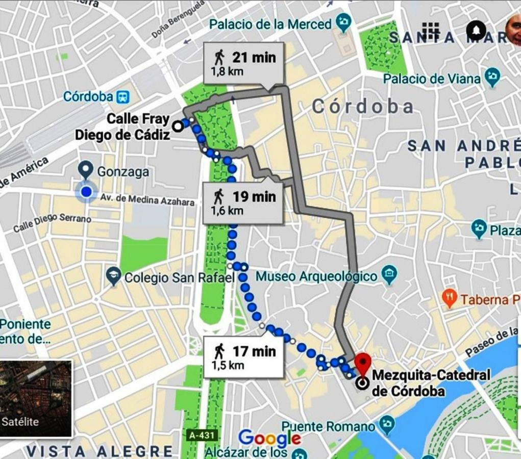 Апартаменты Apartamento Centro Parking Gratis Кордова Экстерьер фото